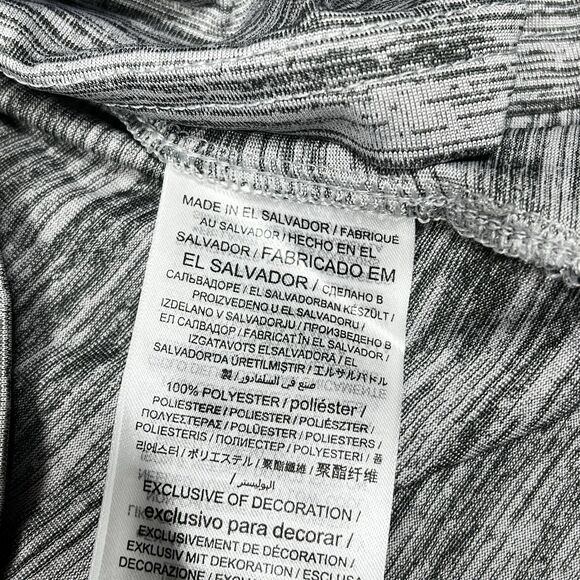 Nike Washington Nationals Dri Fit Shirt Mens Medium Gray Heather Short Sleeve - Picture 11 of 13